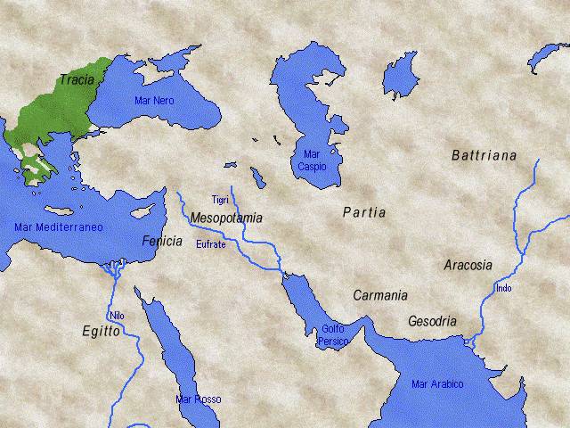 L'espansione territoriale di Filippo II - 359-336 a.C.