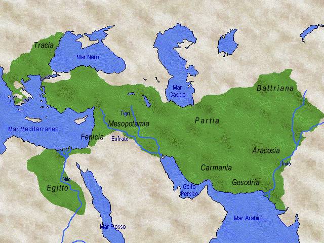 IV - III sec. a.C. L'impero di Alessandro Magno