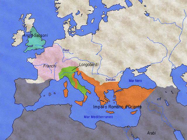 L'espansione araba - prima met dell'VIII secolo