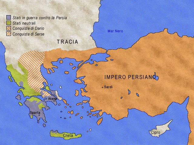 VIII - IV sec. a.C. La Grecia e l'impero persiano
