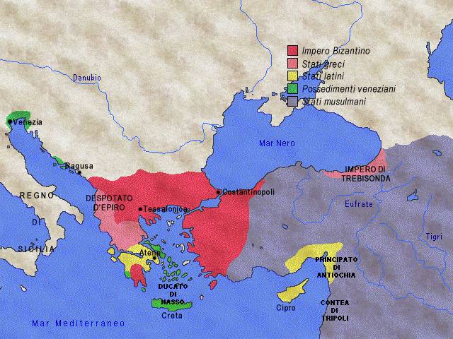 L'Impero Bizantino dopo il 1261