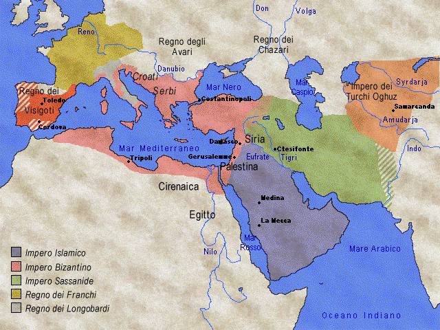 Le conquiste islamiche dall'egira alla morte di Maometto - 622-632