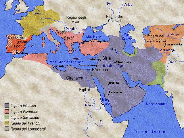 Le conquiste islamiche sotto i primi quattro califfi - 632-661