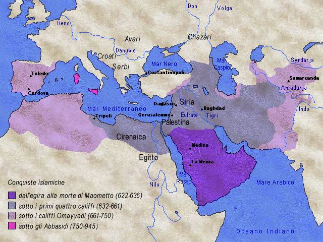 Le conquiste islamiche - 622-945