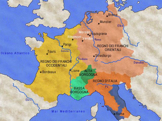 Il trattato di Ribemont - 880