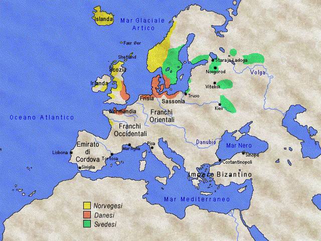 Le conquiste Normanni - secolo IX