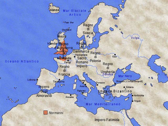 La conquista Normanna dell'Inghilterra - secolo XI