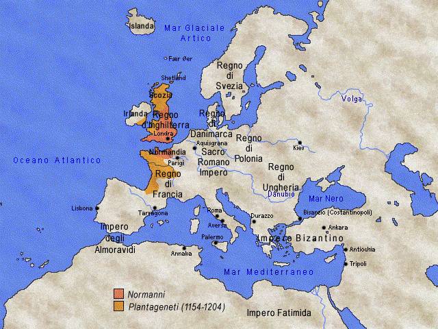 La formazione del regno Plantageneta - 1154-1204