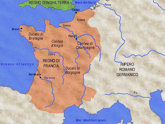 La guerra dei cent'anni: Francia e Inghilterra nel 1450