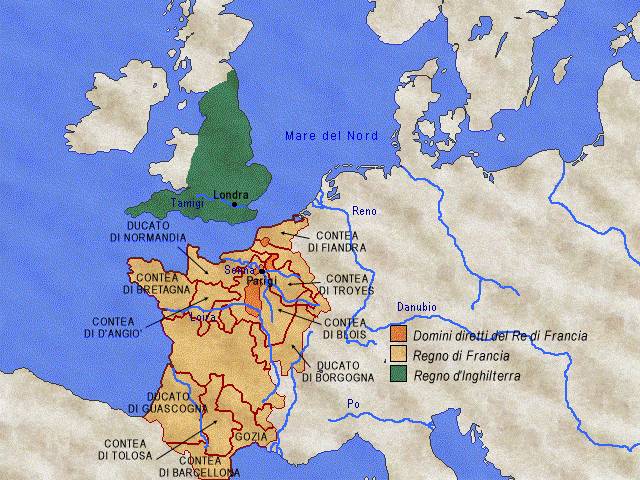 Francia e Inghilterra nel XI secolo