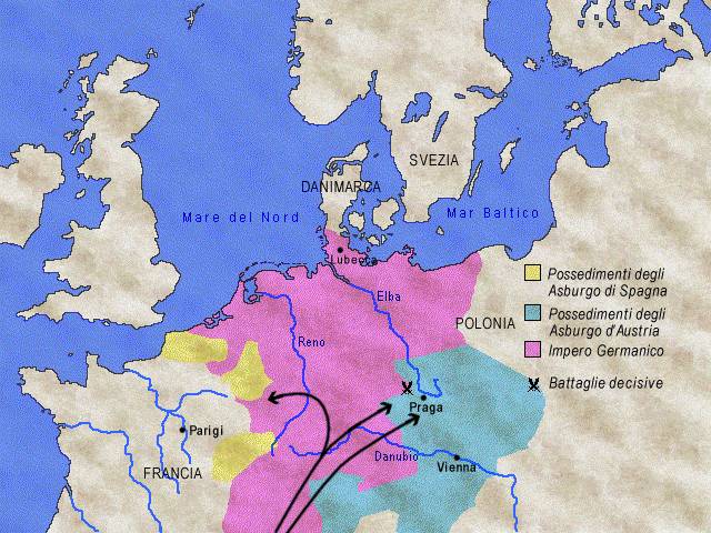 La guerra dei trent'anni: fase boemo-palatina - 1618-1624