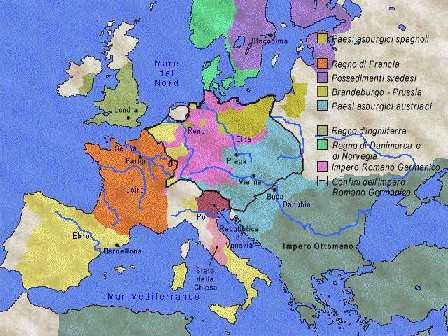L'Europa dopo la pace di Westfalia - 1649