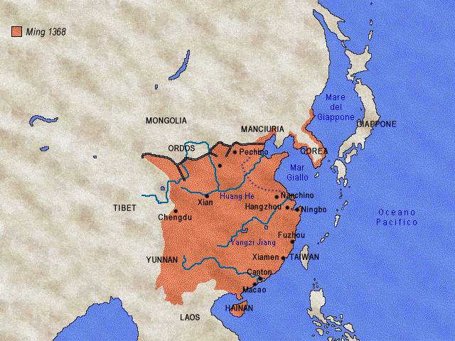 L'impero dei Ming - 1368-1644