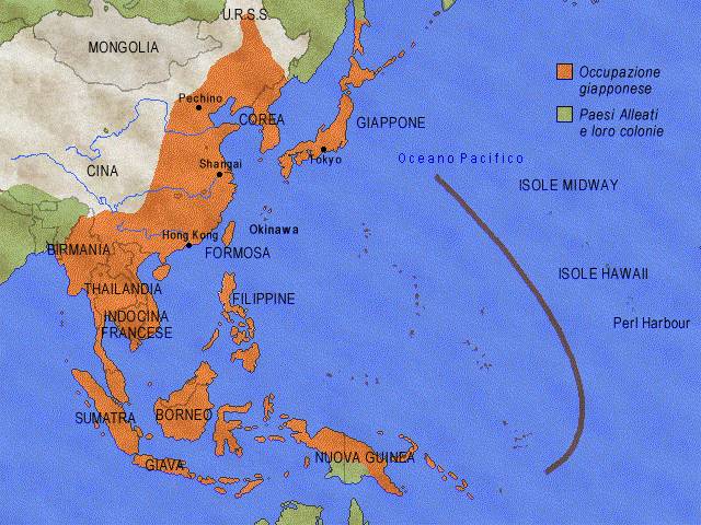 La massima espansione giapponese
