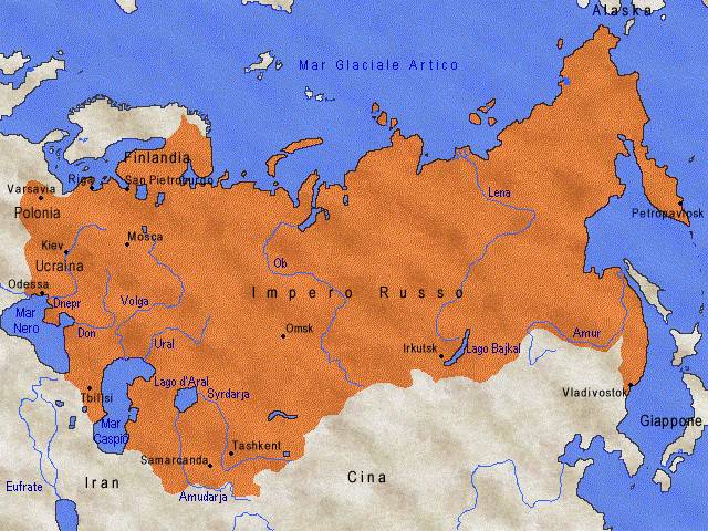 L'Impero russo nel 1914