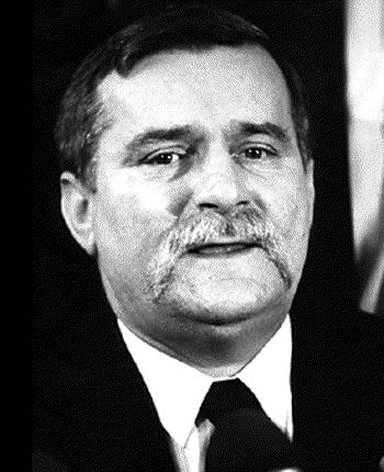 Il presidente  Walesa