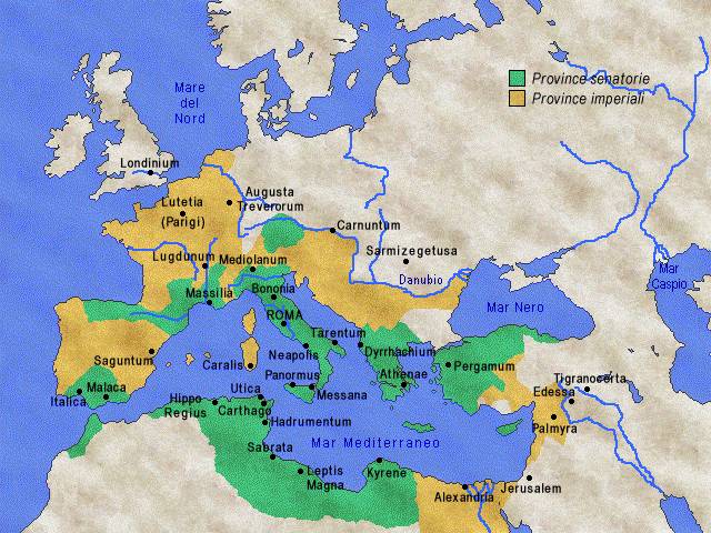 L'Impero Romano sotto Augusto - 27 a.C.-14 d.C.