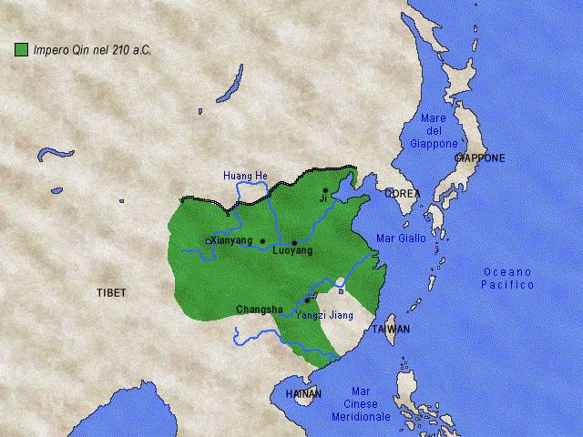 La dinastia Qin 221 - 206 a.C.