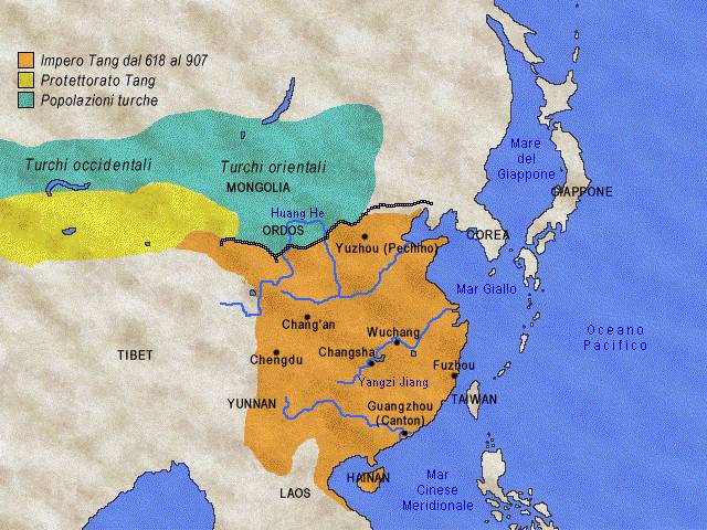 La dinastia Tang 618 - 907 d.C.