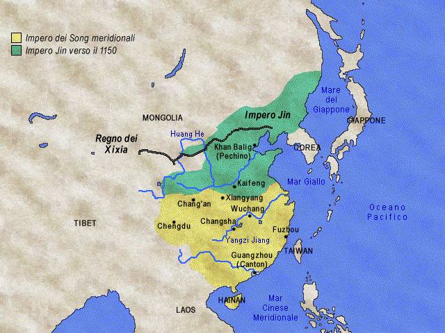 La dinastia dei Song Meridionali 1127 - 1279