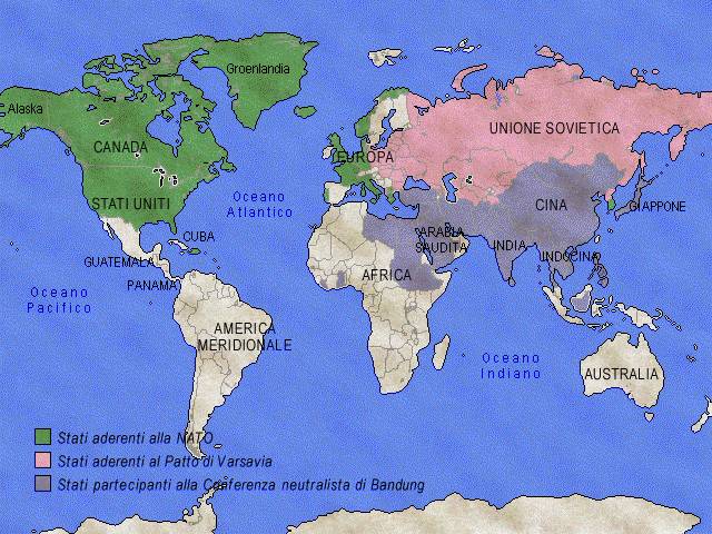 1945 - 1989 La Guerra Fredda: lo scenario mondiale